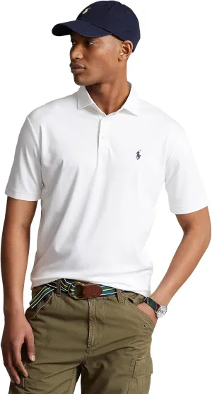 POLO RALPH LAUREN Men's Pima Polo Short Sleeve Knit