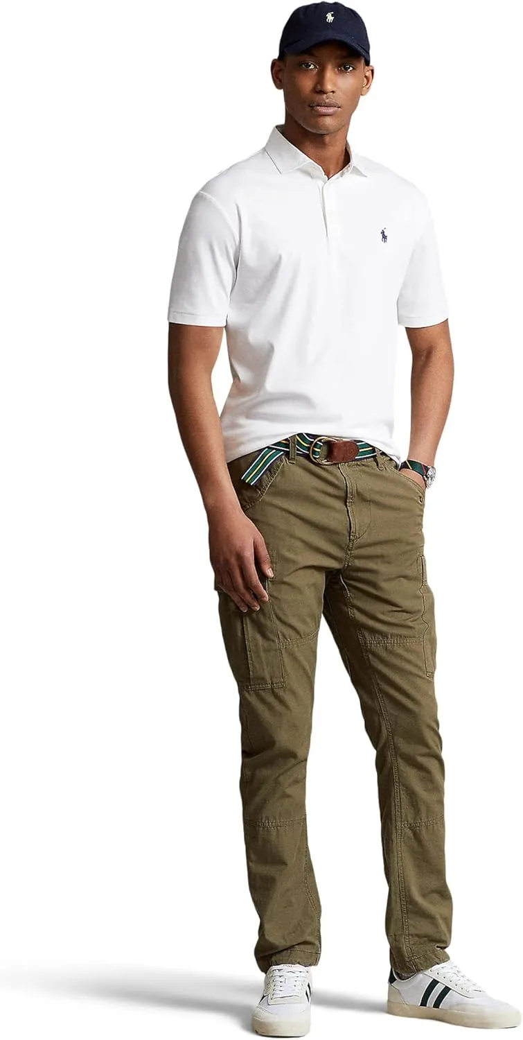 POLO RALPH LAUREN Men's Pima Polo Short Sleeve Knit