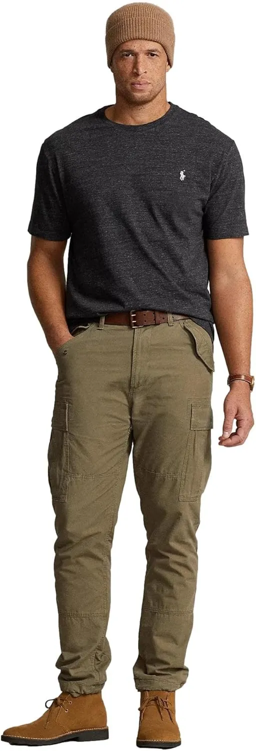 Polo RL Men's Big and Tall Crewneck Pony T-Shirt