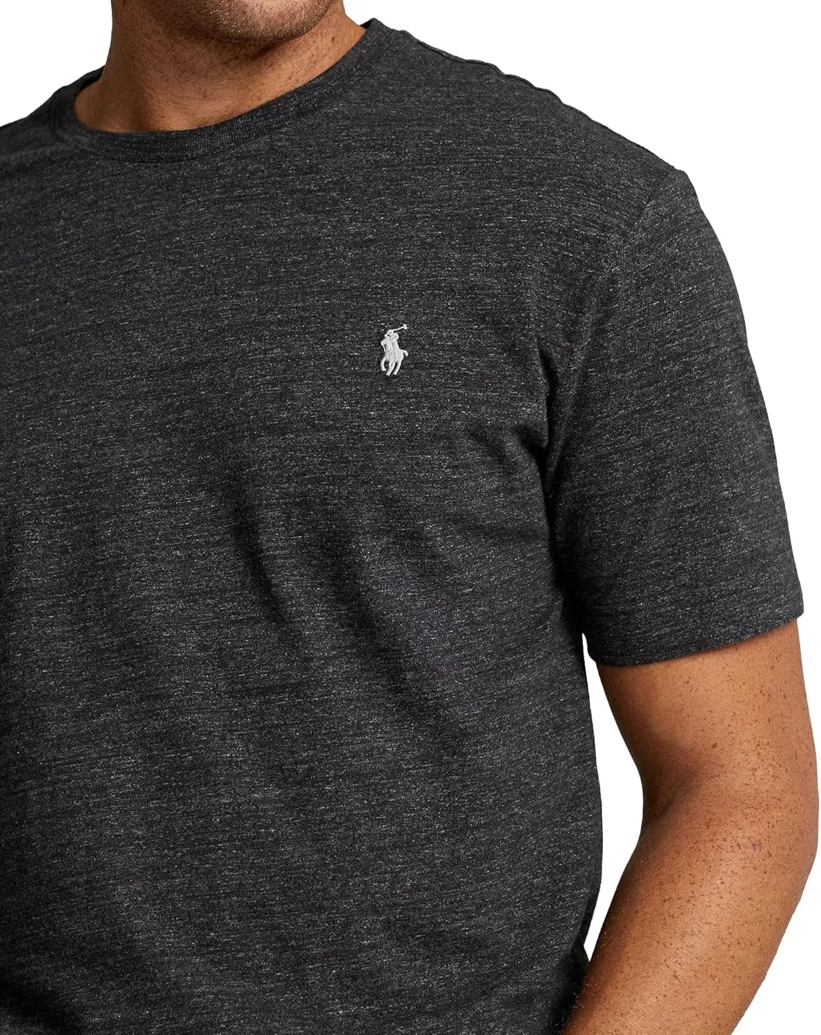 Polo RL Men's Big and Tall Crewneck Pony T-Shirt