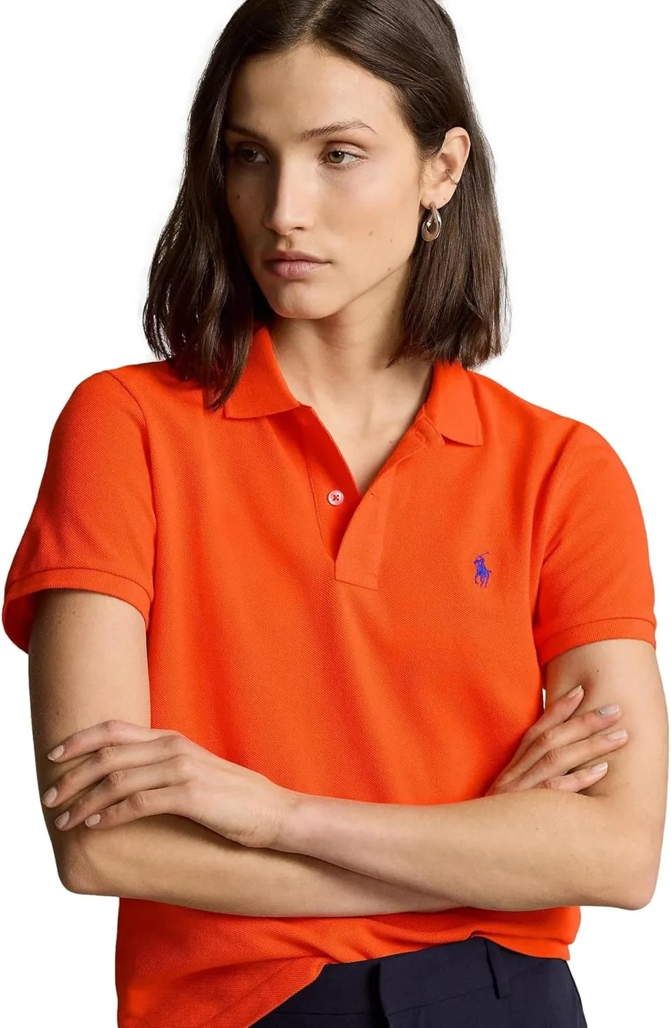 Polo RL Women's Classic Fit Mesh Pony Shirt