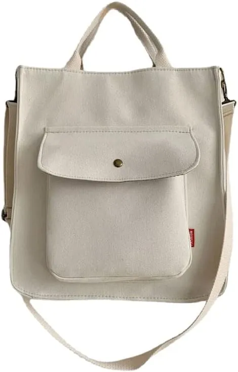 Pooyikoi New Corduroy Shoulder Bag Foreign Trade Retro Schoolgirl Canvas Diagonal Straddle Bag Art Versatile Handbag