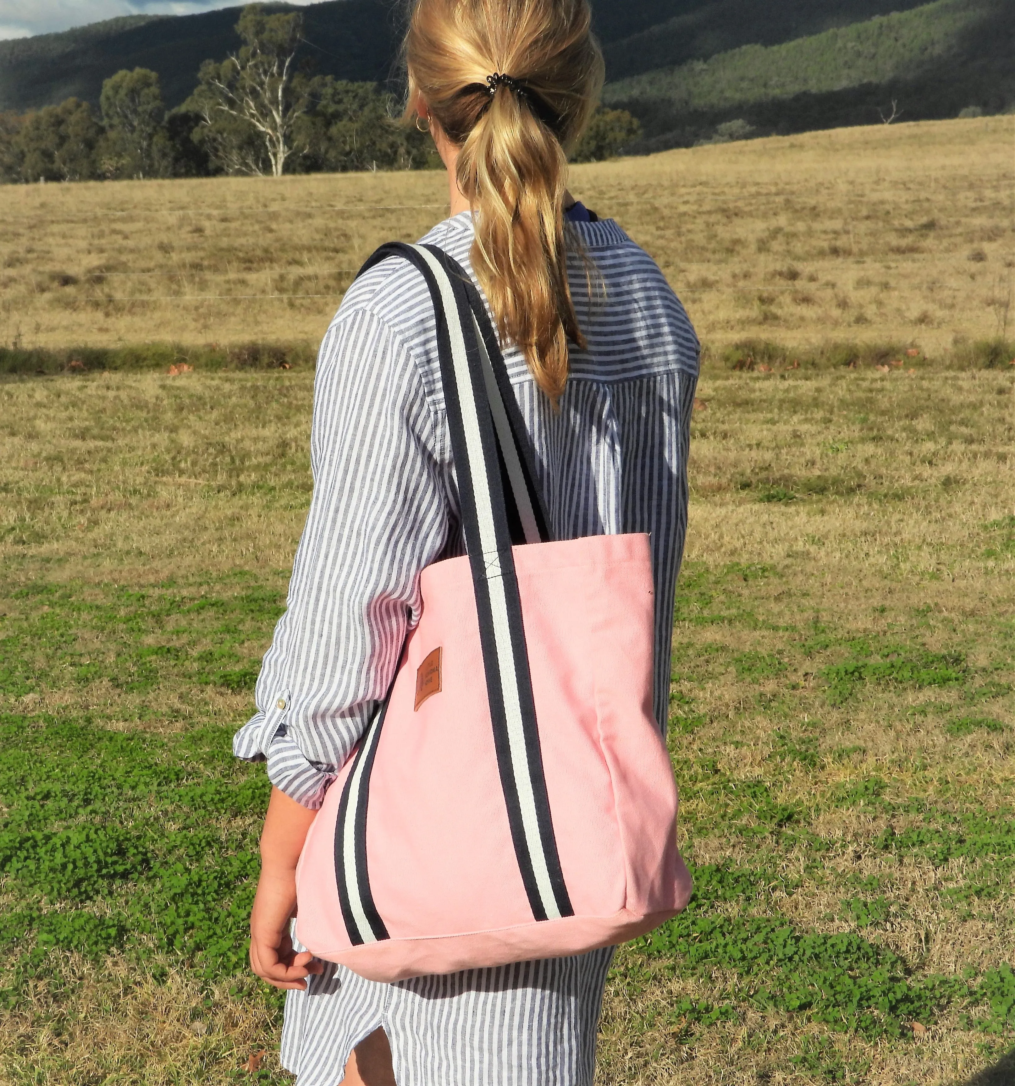 'Poppy' Tote - Pink