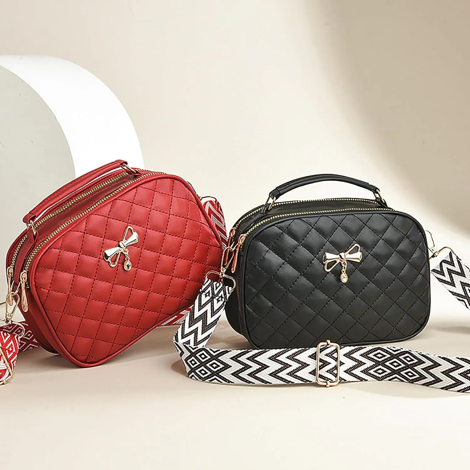 PORT&LOTUS Small Handbags for Women Fashion Top-handle Women's Bags Crossbody Purses for Women