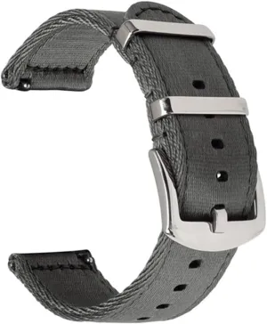 Premium Nylon Watch Sport Strap Universal Straps Watch Straps Stainless Steel Straps Silicone Straps Men's or Women's Straps Watch Canvas Universal Bracelet 18m