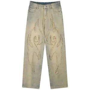 Primitive Edge Distressed Raw Denim
