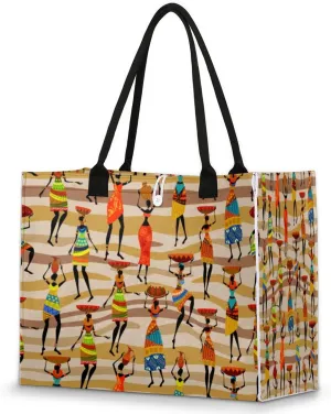 QsirBC Abstracted Interesting Theme Tote Bag for Women Shoulder Bags with Pockets Handbags Purses Large Totes