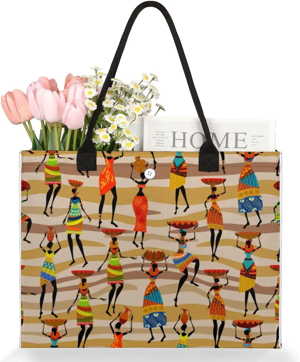 QsirBC Abstracted Interesting Theme Tote Bag for Women Shoulder Bags with Pockets Handbags Purses Large Totes