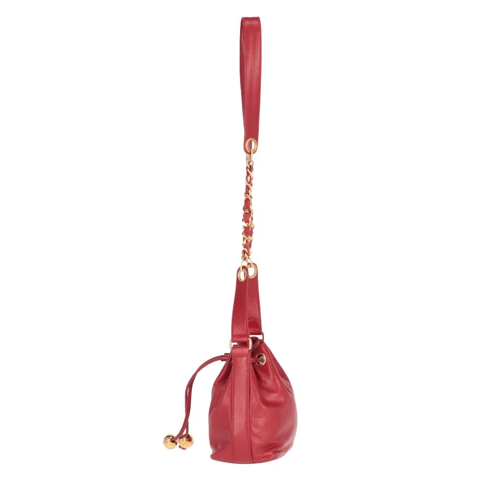 Quality Bucket Top Chanel Quality Large variety Top Red Big ticket savings Bag Chanel