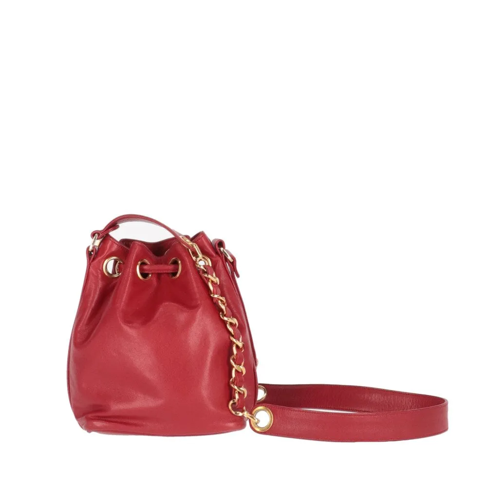 Quality Bucket Top Chanel Quality Large variety Top Red Big ticket savings Bag Chanel