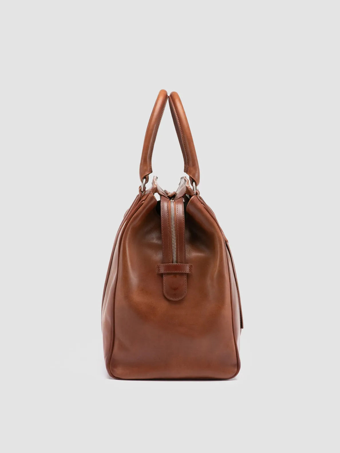QUENTIN 009 - Brown Leather Bag