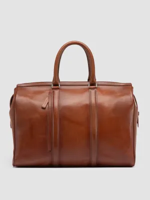 QUENTIN 009 - Brown Leather Bag