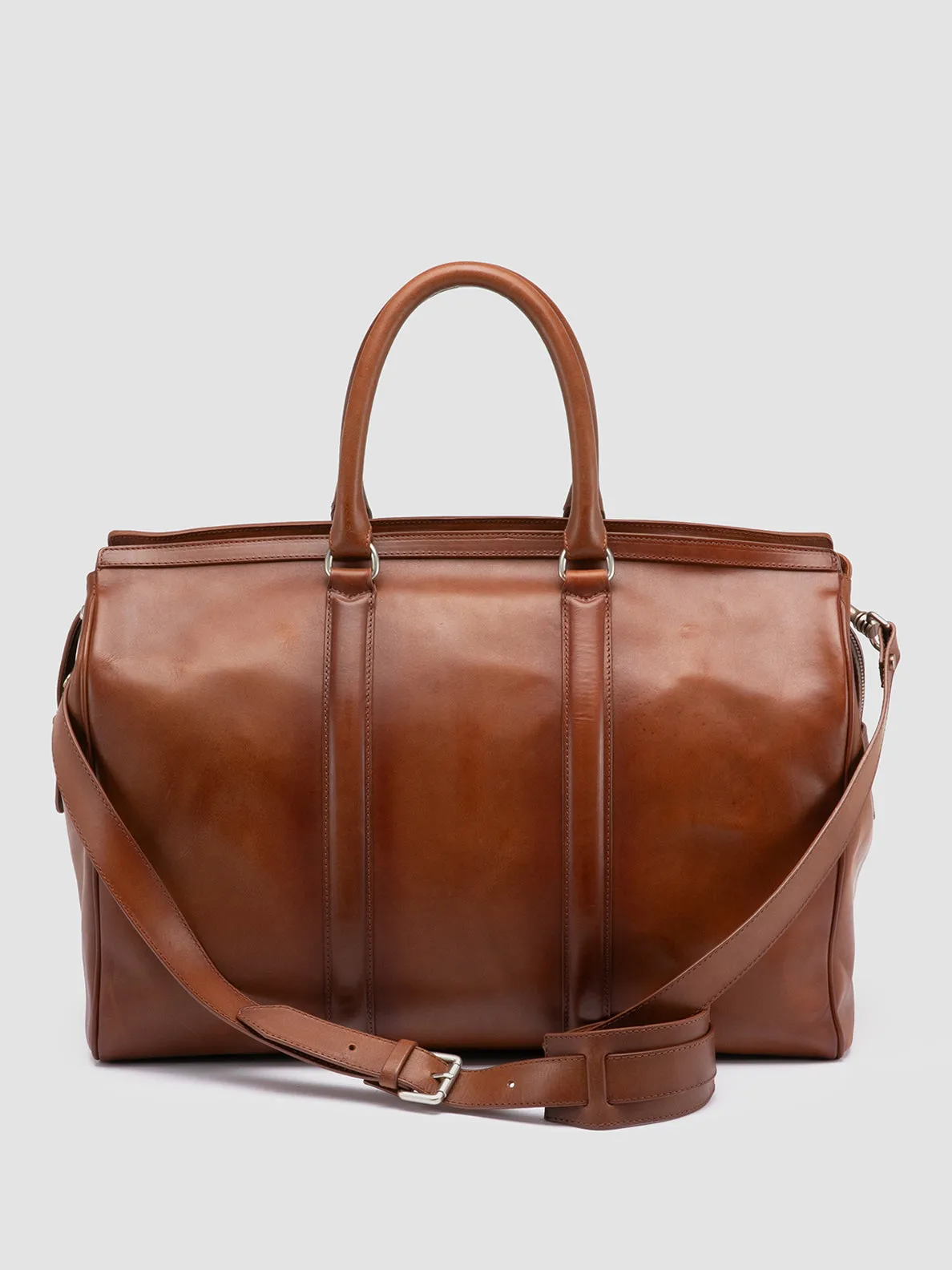 QUENTIN 009 - Brown Leather Bag