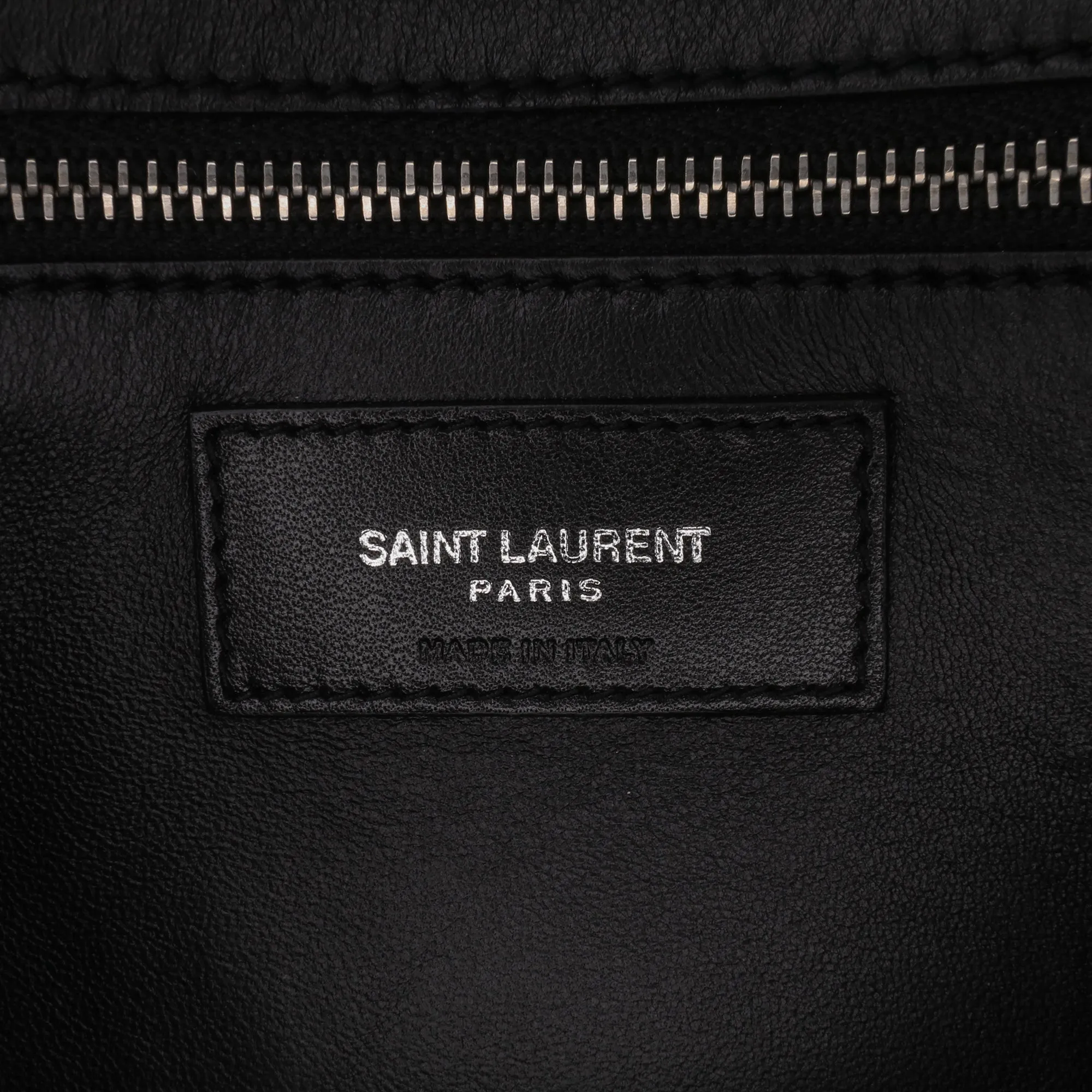 Quilted Lambskin Studded Monogram Gaby Shoulder Bag