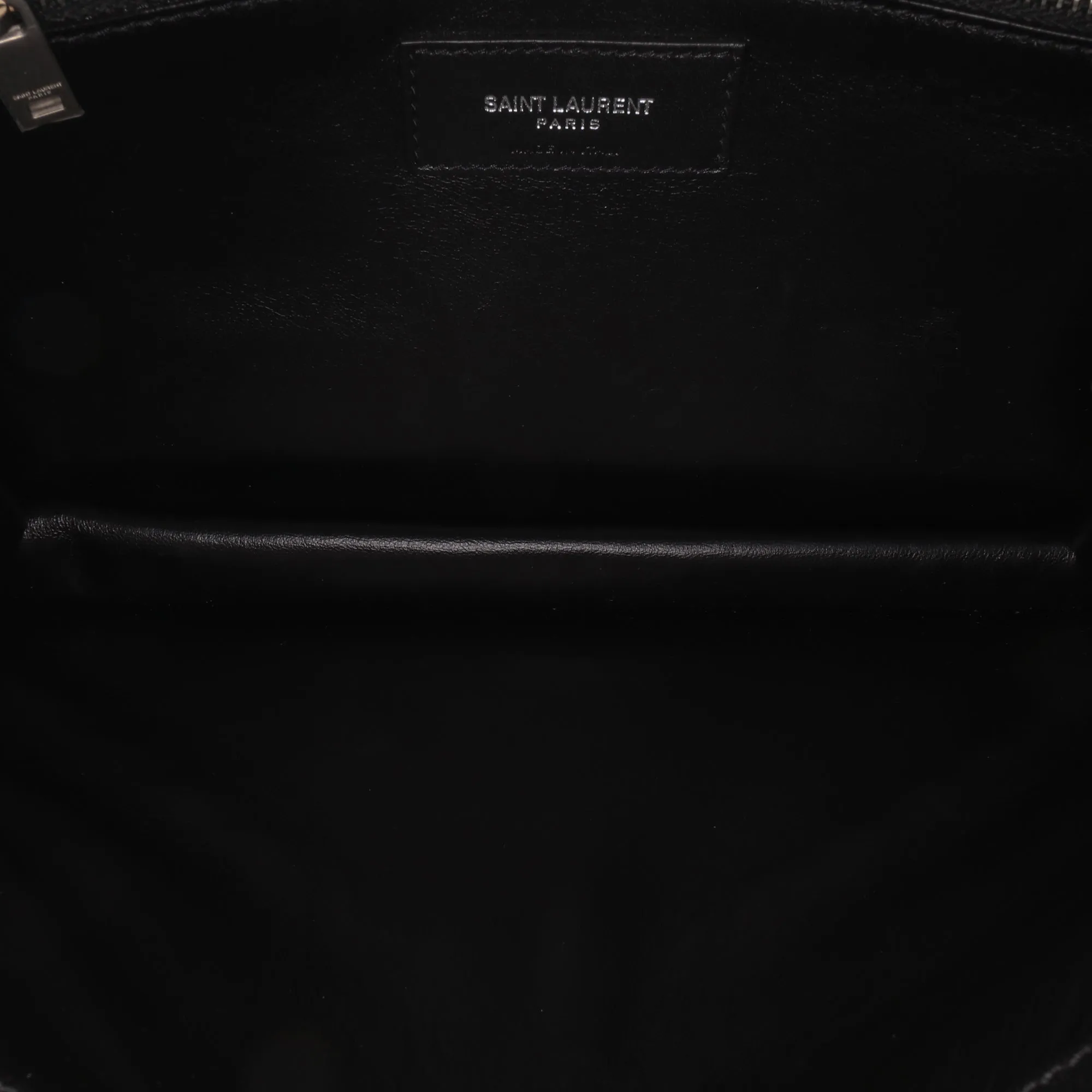 Quilted Lambskin Studded Monogram Gaby Shoulder Bag