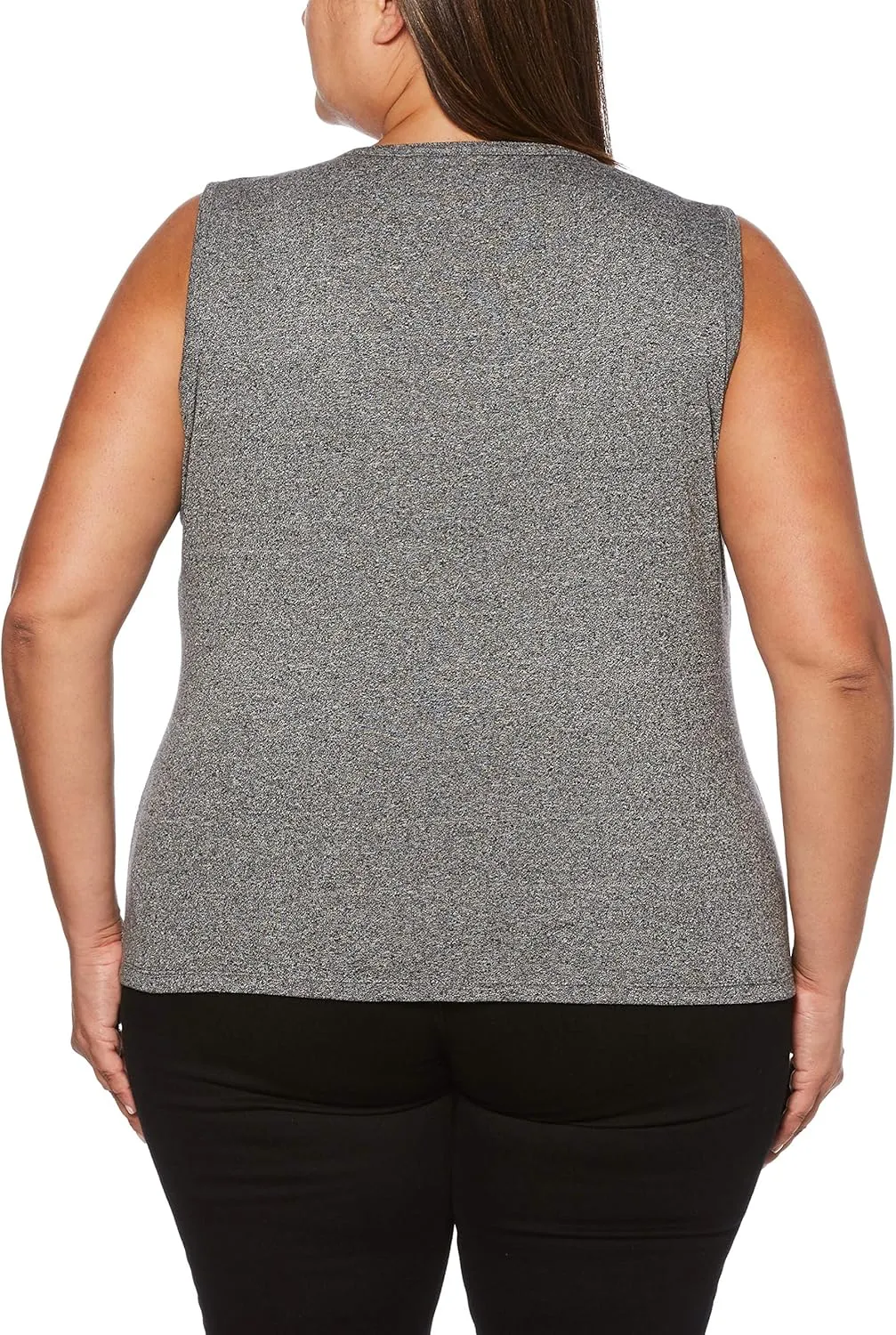 Rafaella Women's Plus Size Heat Set Tank
