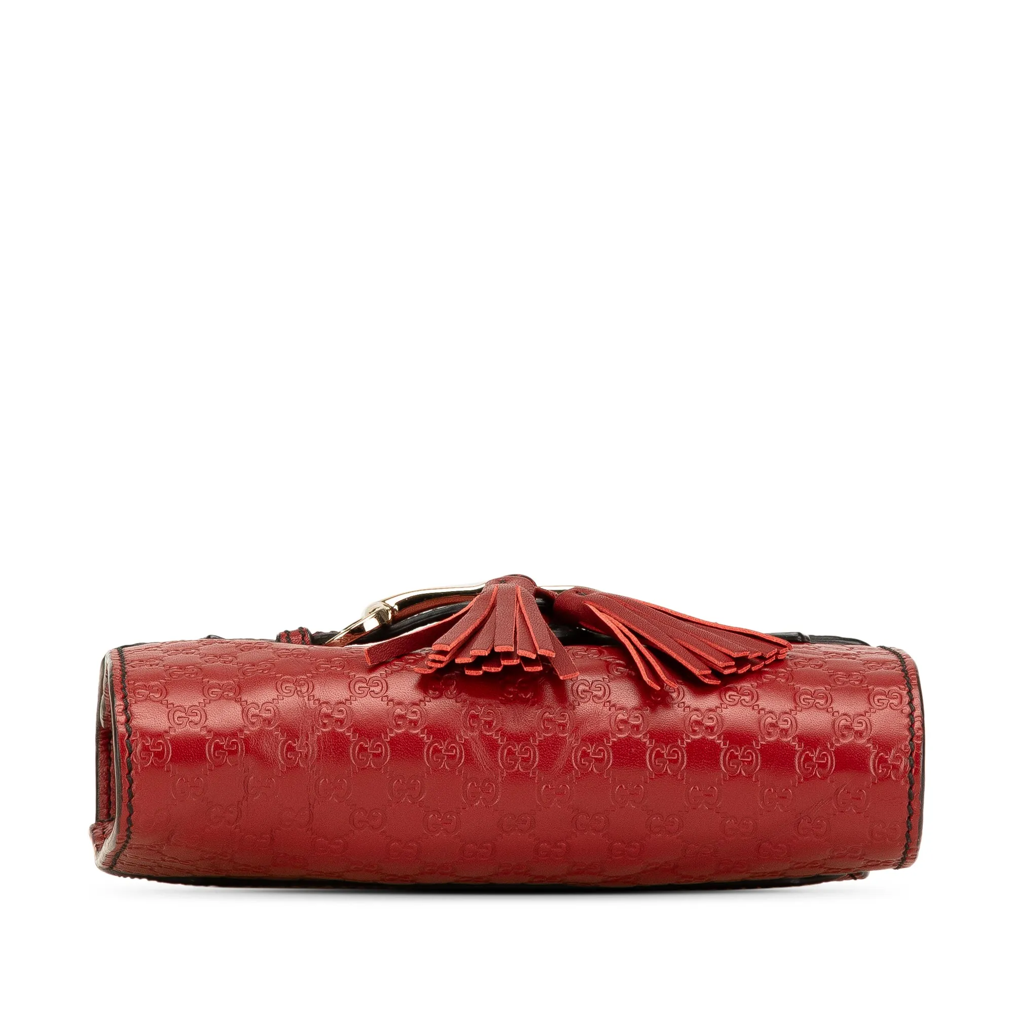 Red Gucci Mini Microguccissima Emily Crossbody
