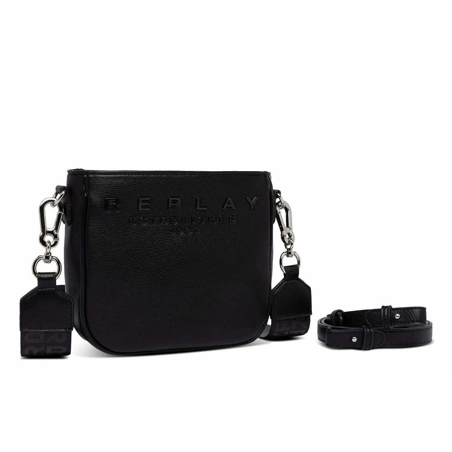Replay Women's Crossbody bag with hammered effect