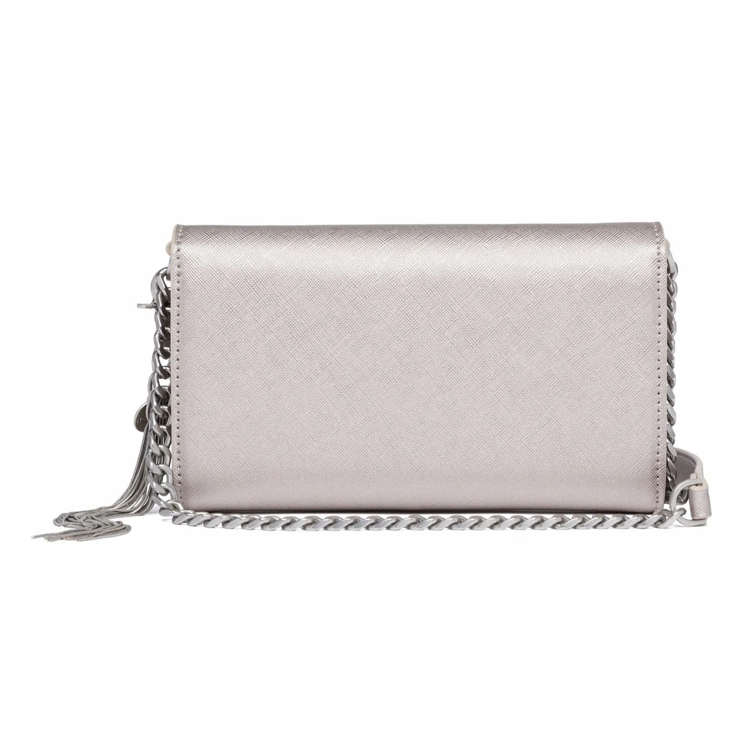 Replay Women's Flap Crossbody Bag with Saffiano effect
