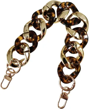 Resin Acrylic Chain Strap for Purse,Handles Chain Strap Replacement,Handbag DIY Chain Accessories