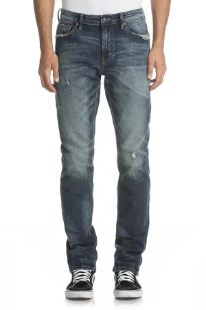 ROCK REVIVAL REMIX VINTAGE BLUE A87 ALT STRAIGHT JEAN