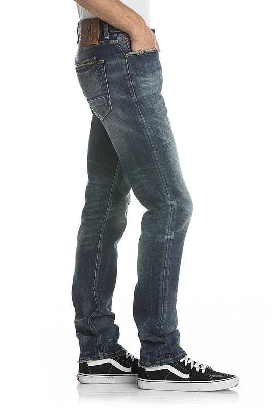 ROCK REVIVAL REMIX VINTAGE BLUE A87 ALT STRAIGHT JEAN