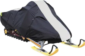 SBU 600D Snowmobile Travel and Storage Cover Compatible for 2001-2004 Model Year Ski Doo Bombardier MXZ MX Z Trail 600 Sleds. Slush and Mud Protection