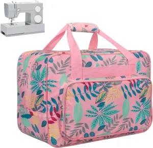 Sewing Machine Carrying Case, Sewing Machine Carrying Case Tote Bag Universal Handbag Organizer with Pockets and Handles Fits Most Standard Singers, Brothers, Janome