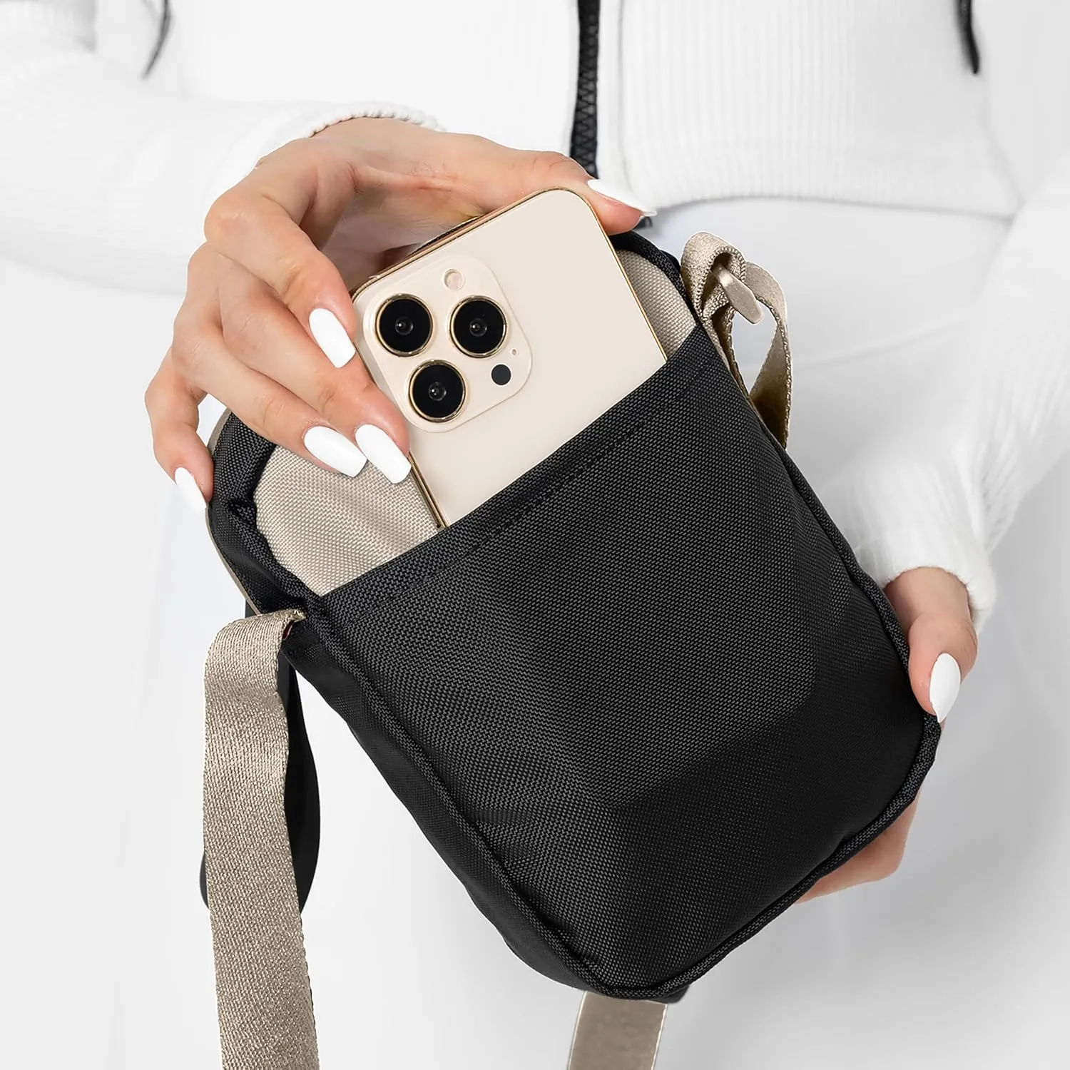 Sherpani Rogue, Mini Crossbody Bag, Shoulder Bag, Cross Body Purse, Crossbody Bags for Women, Travel Bag