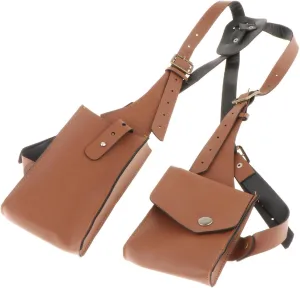 Shoulder Harness Bag Gift for Birthdays, Underarm Purse for Cycling and Hiking