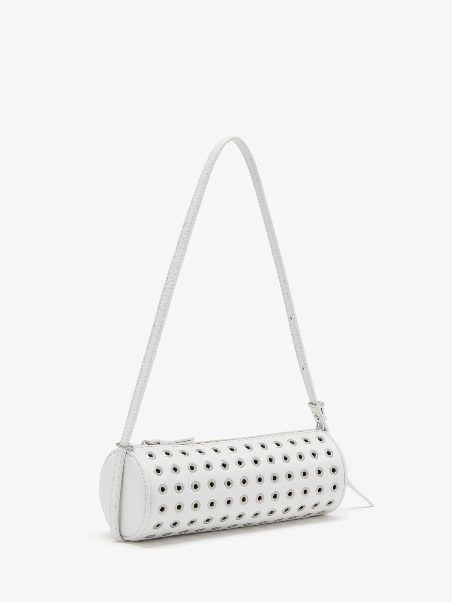 Silo Bag in Eyelet Covered Nappa