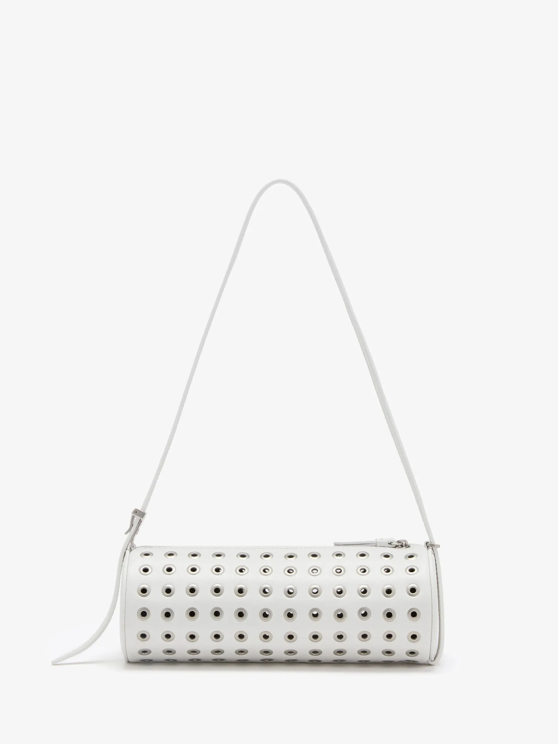 Silo Bag in Eyelet Covered Nappa