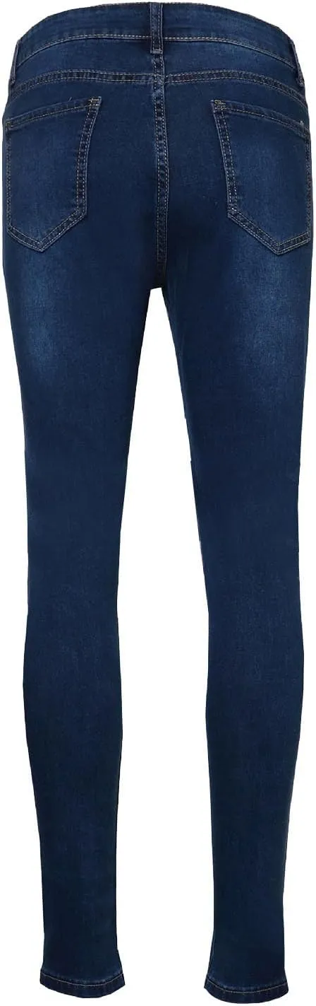 Skinny Jeans for Women High Waist Stretchy Classic High Rise Slimming Jeggings Denim Trousers Pants 2024 Summer