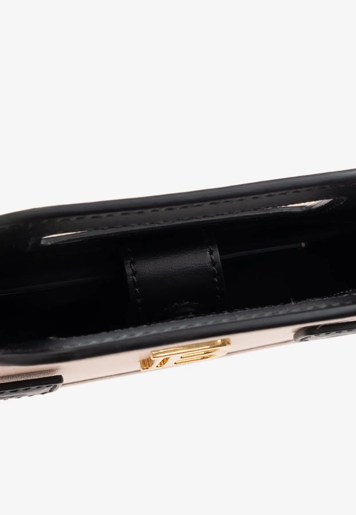 Small B-Buzz Leather Top Handle Bag