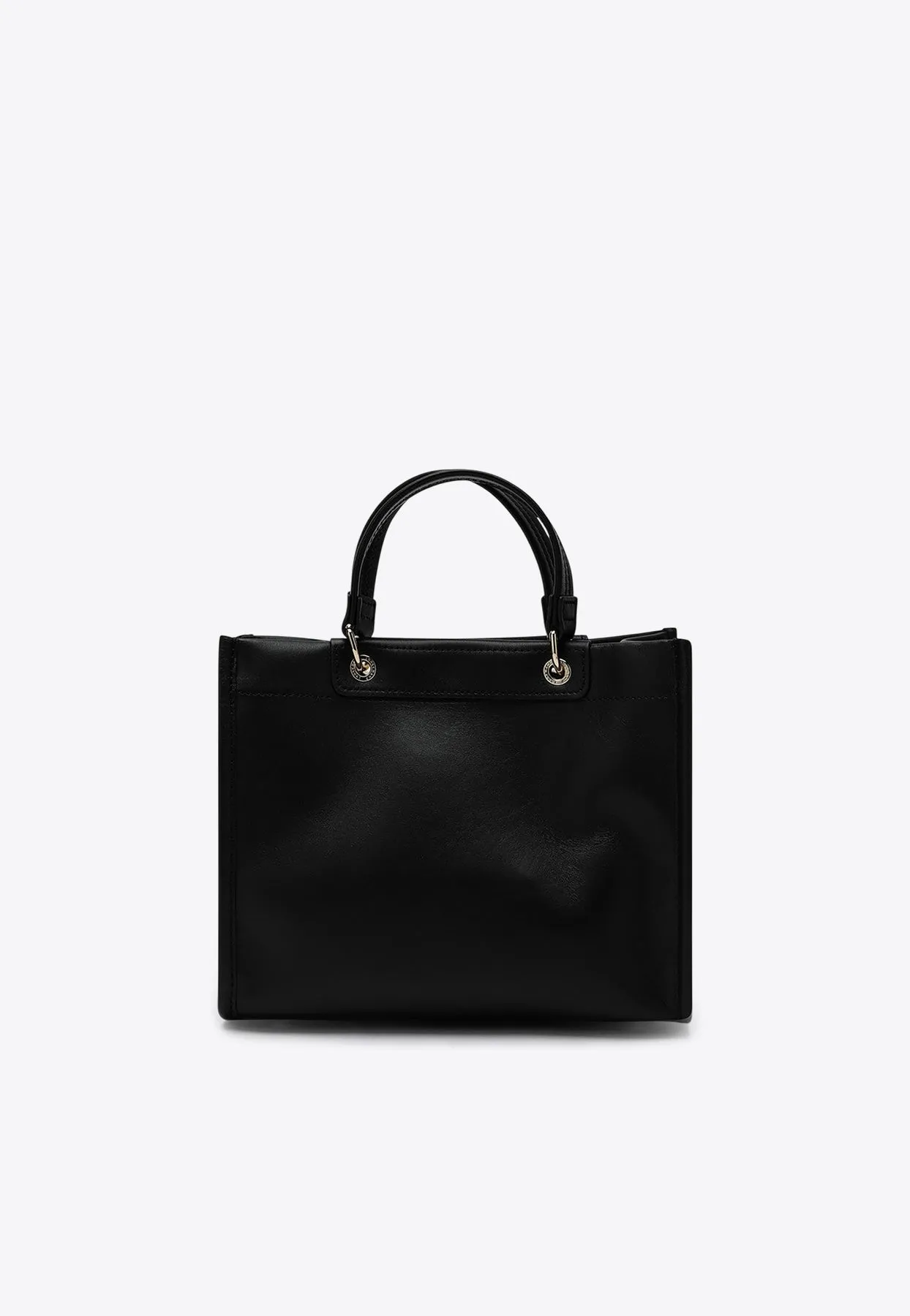 Small Cabas Leather Top Handle Bag