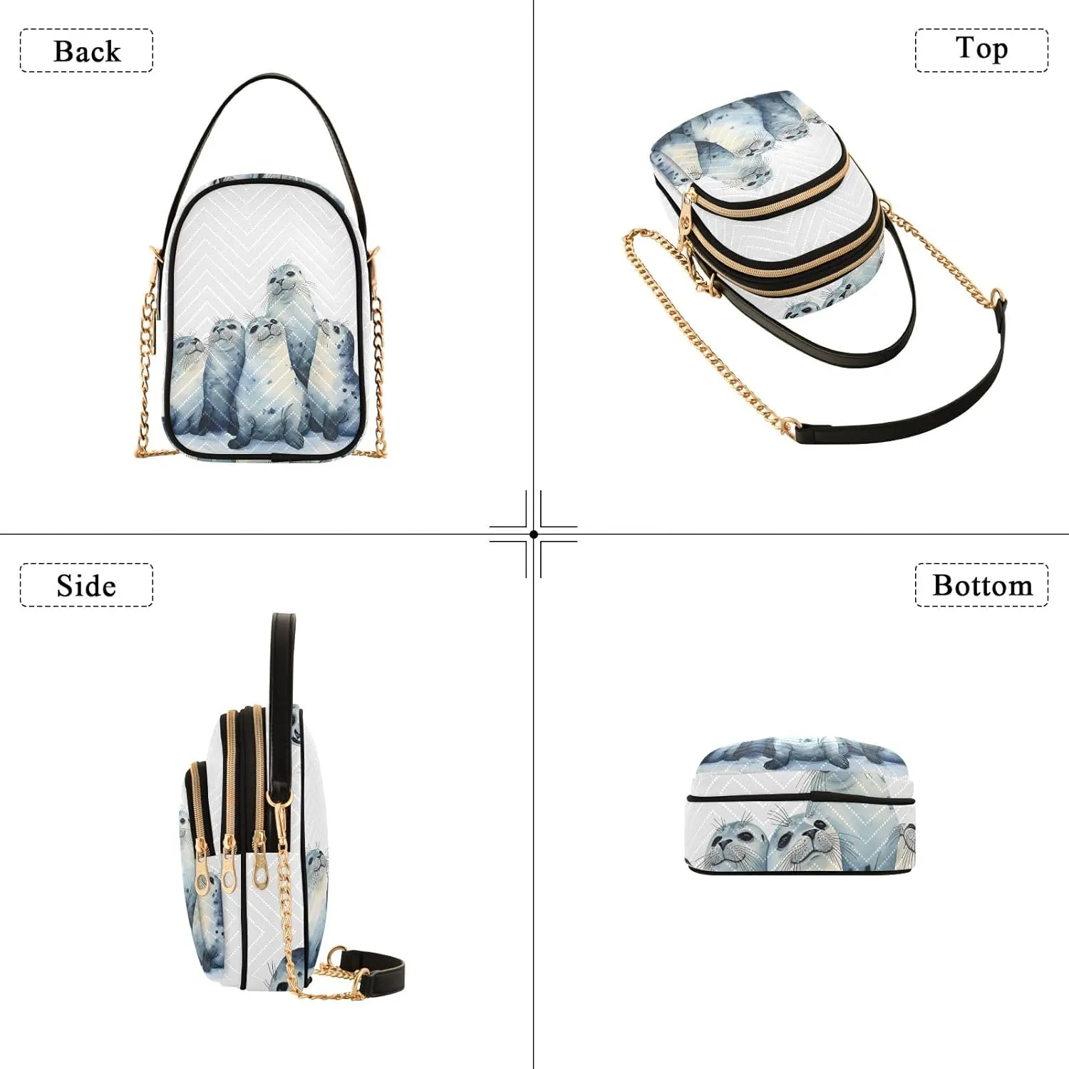 Small Crossbody Bags for Women Quilted Handbags Shoulder Purse Phone Wallet Chain Bag