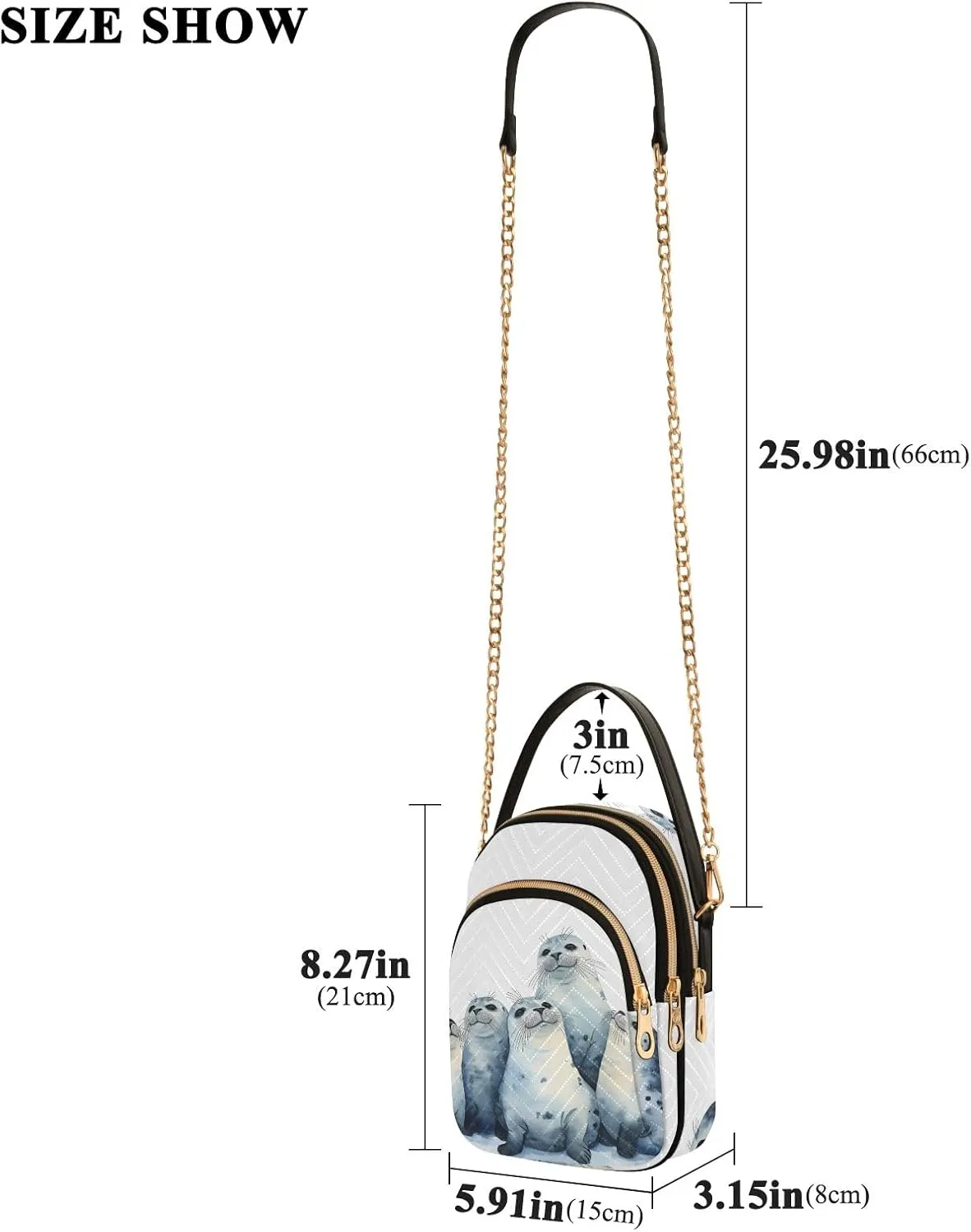 Small Crossbody Bags for Women Quilted Handbags Shoulder Purse Phone Wallet Chain Bag