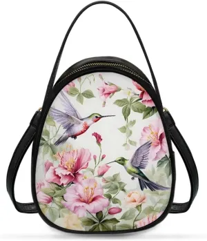Small Crossbody Bags for Women Trendy Double Layer Leather Shoulder Bag for Women Crossbody with Zipper Closure