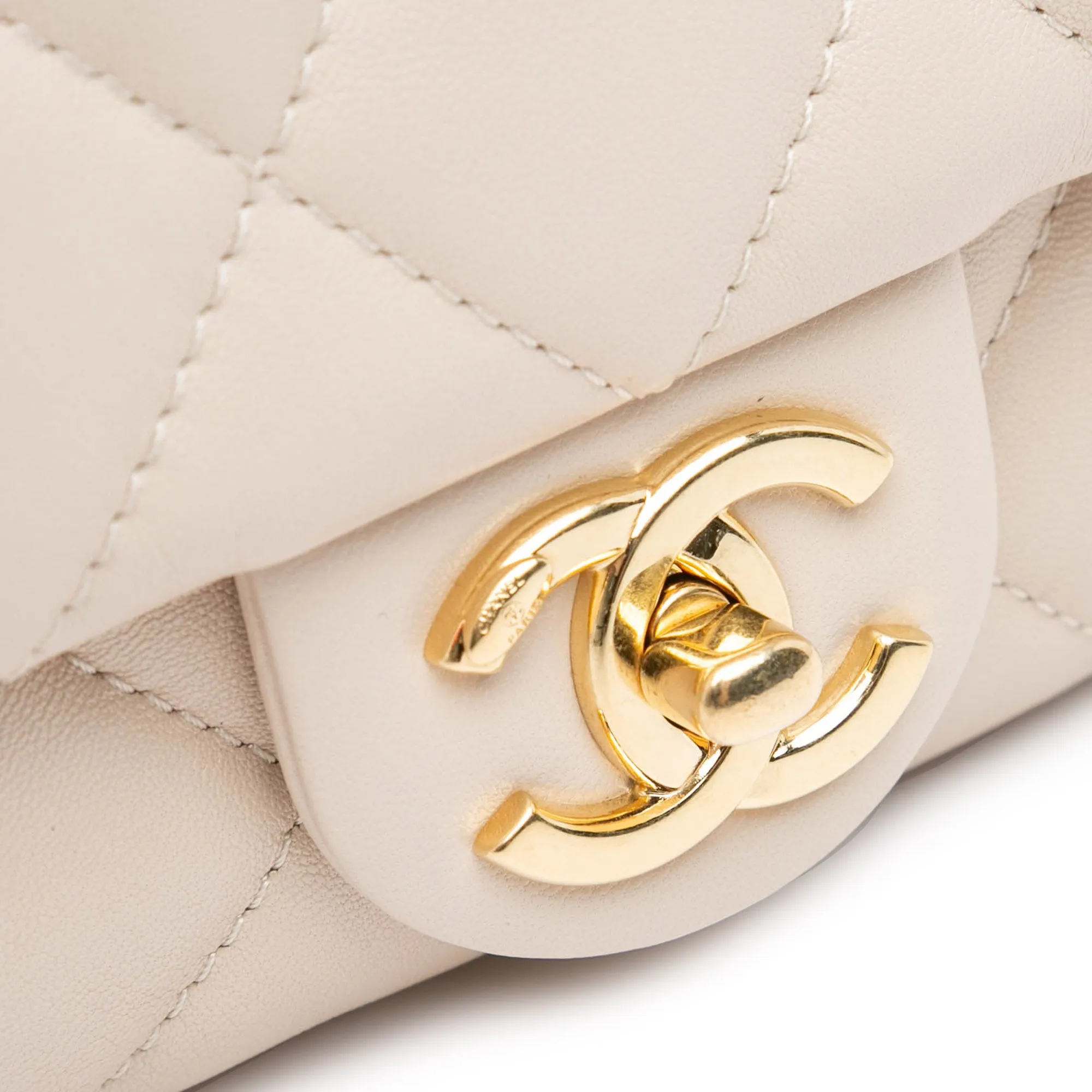 Small Quilted Lambskin Funky Town Flap