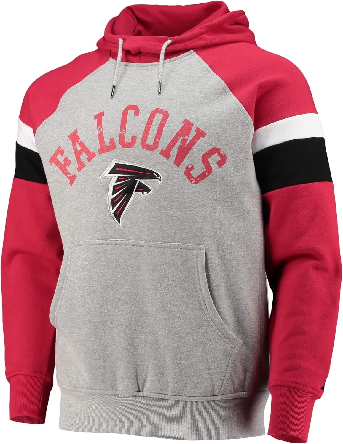 Starter Men's Heathered/NFL Home Run Raglan Pullover Hoodie