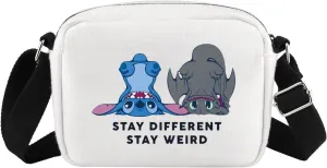 Stay Different Stay Weird Gift Train Dragon Movie Lover Gift Anime Lover Crossbody Bag