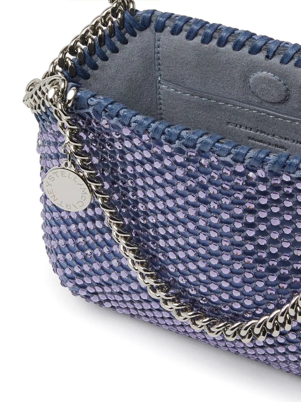 Stella Mc Cartney Falabella Mini Crystal Embellished Tote Bag