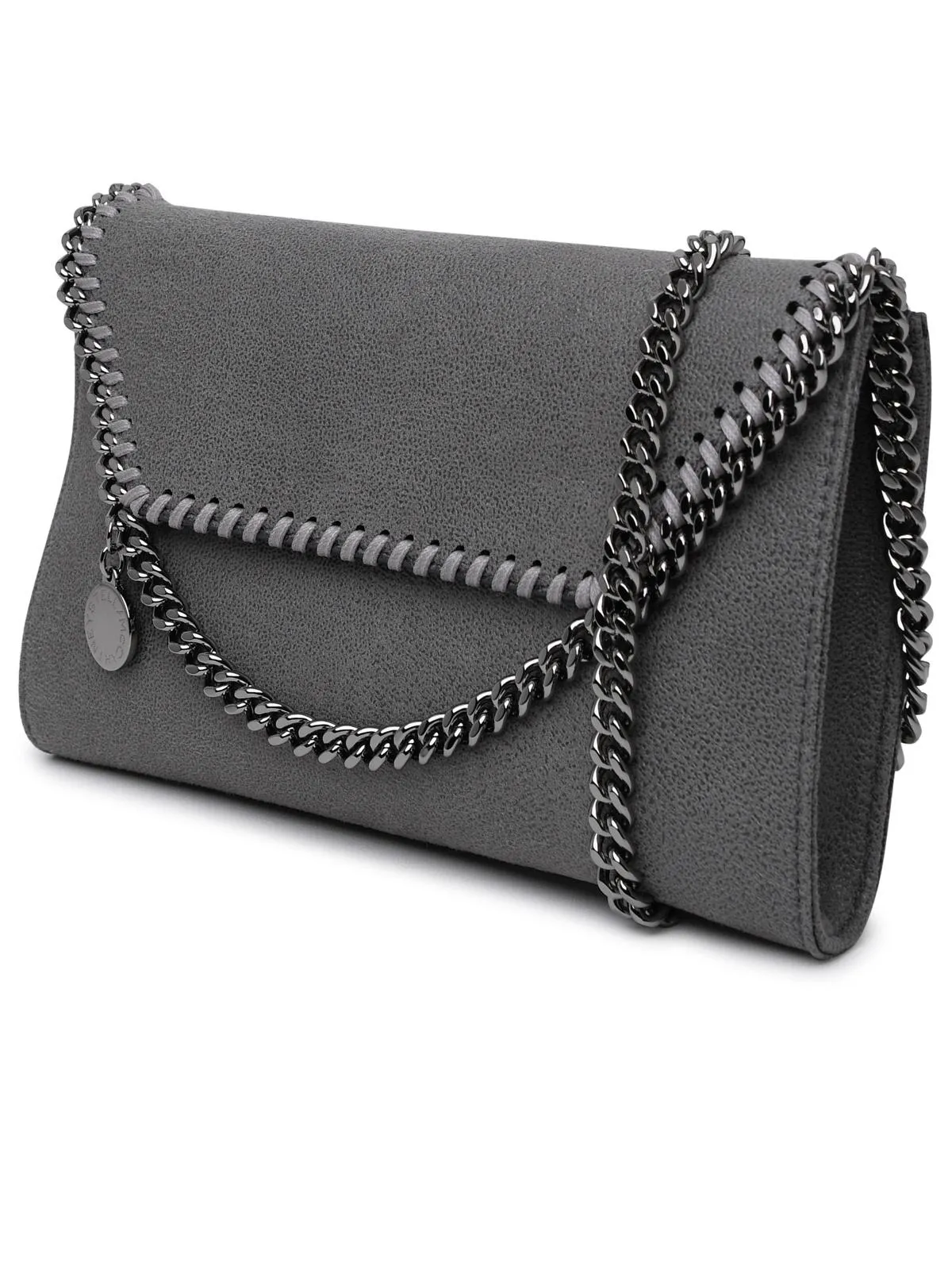 Stella Mc Cartney Shaggy Grey Polyester Bag