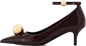 Stiletto High Heels,Women's Elegant Pointed Shoes,Pearl Decoration,Comfortable Party Shoes,Suitable for All Kinds of Wear