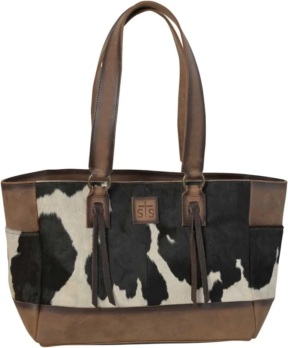 STS Ranchwear Cowhide Montana Tote