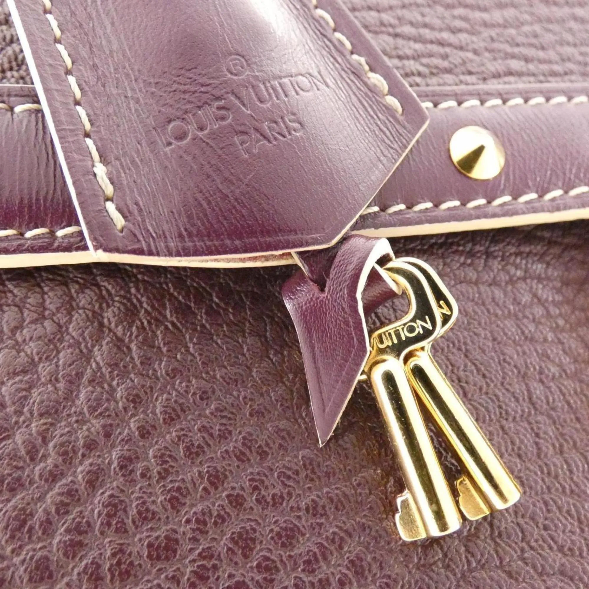Studded Leather Shoulder Bag