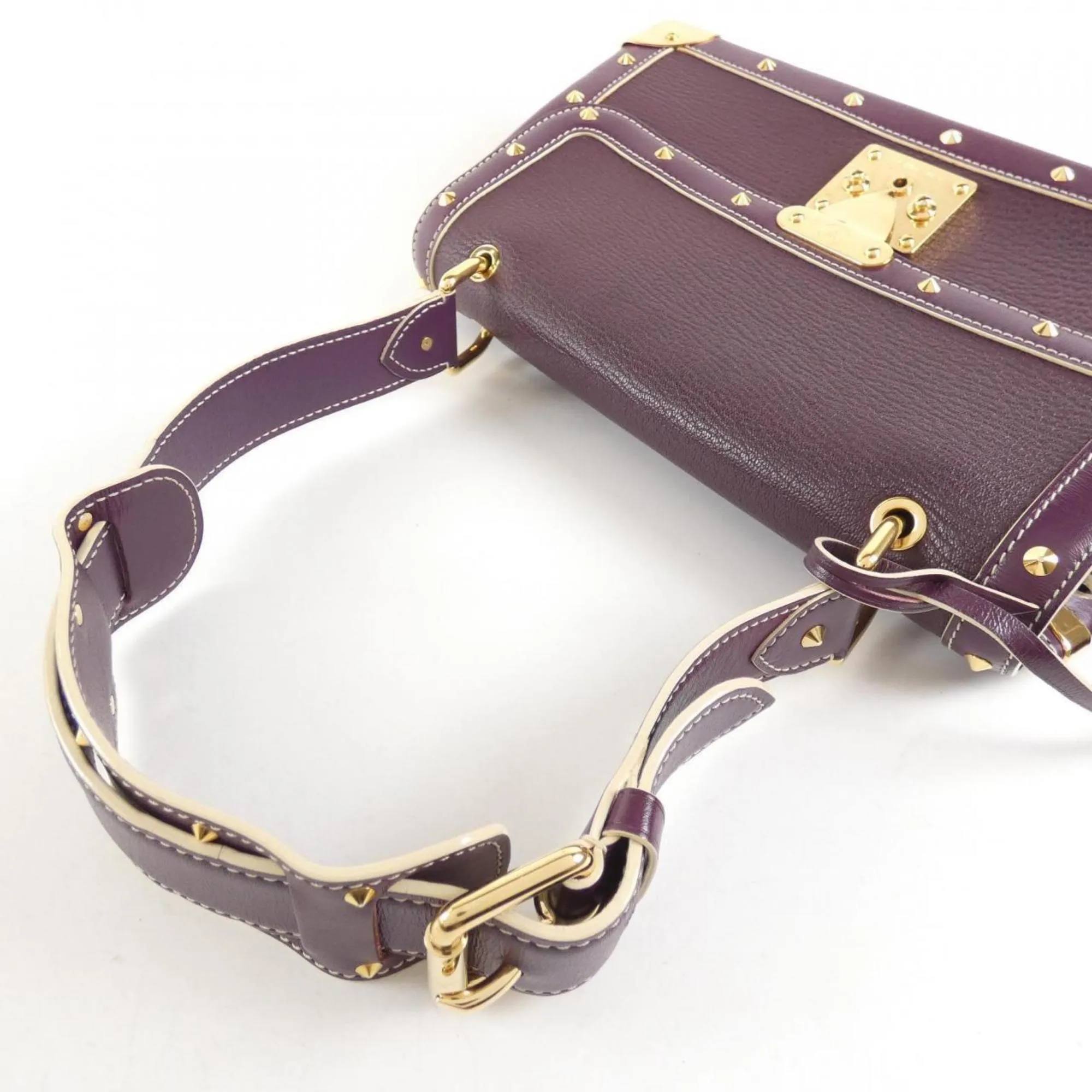 Studded Leather Shoulder Bag