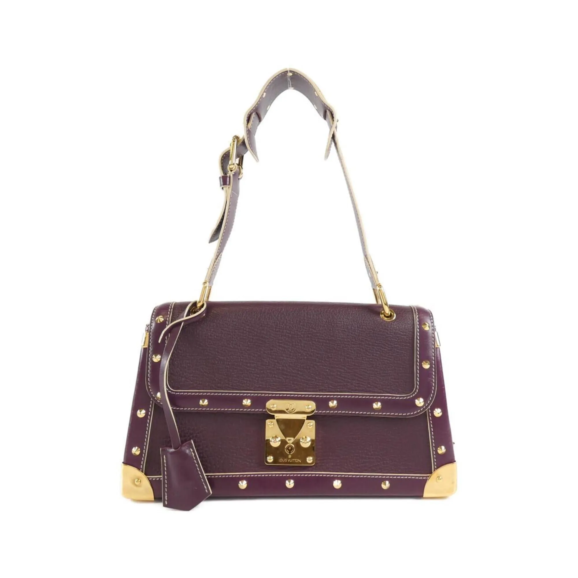 Studded Leather Shoulder Bag