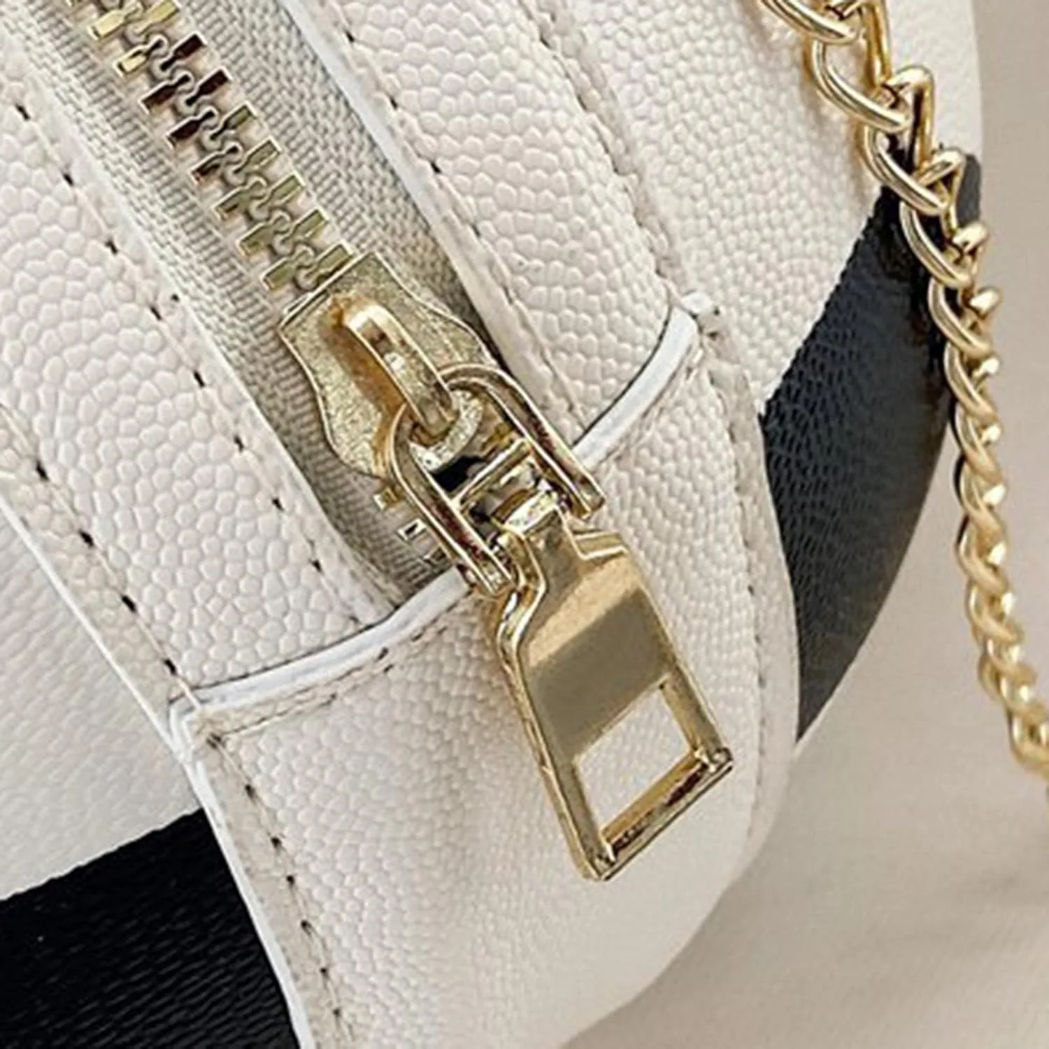 Stylish Football Shaped Crossbody Wallet PU Shoulder Bag for Shopping and Keys