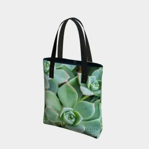 Succulent Garden Luxury Tote